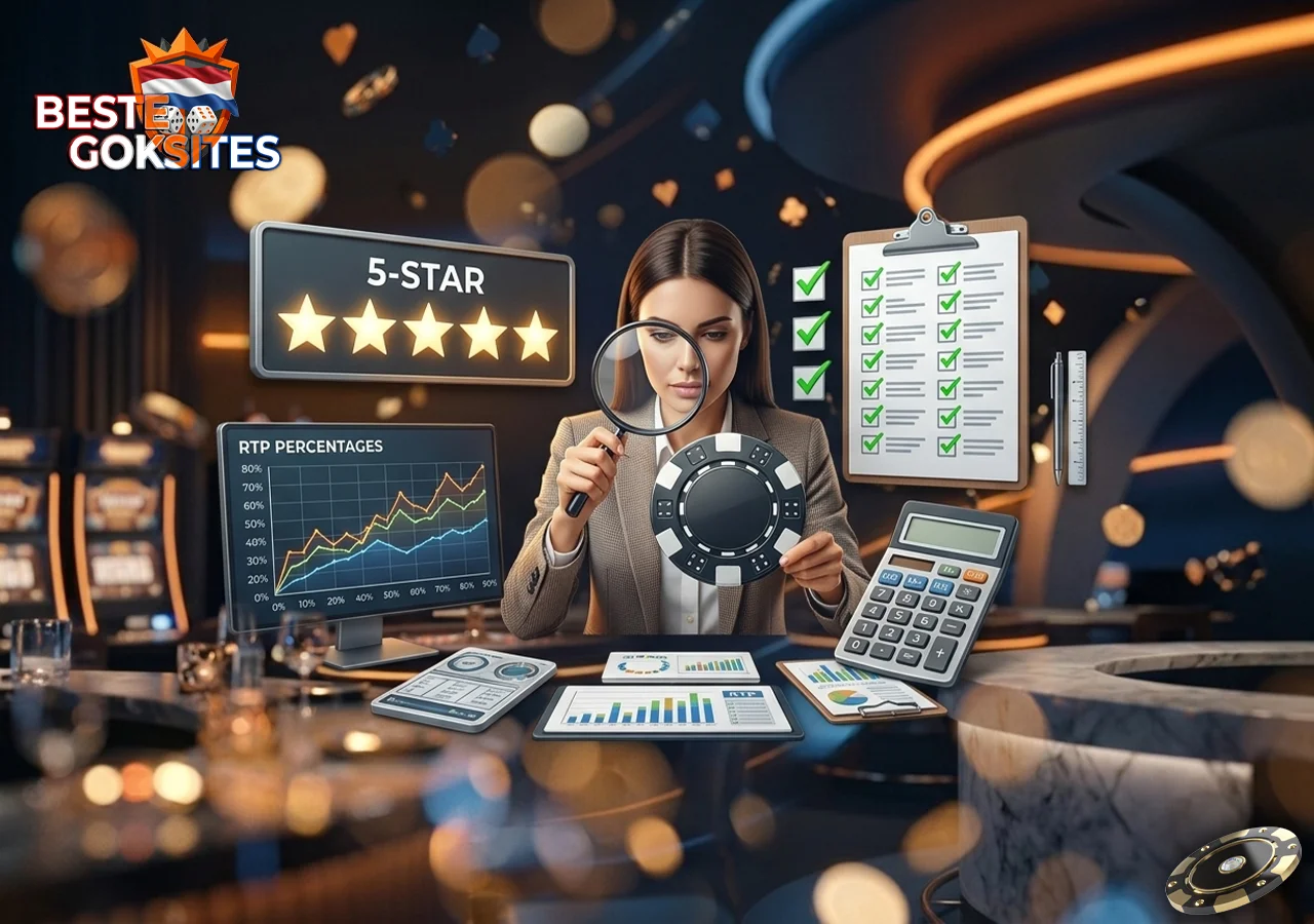 Onze transparante methode om de kwaliteit en betrouwbaarheid van online casino's te testen.